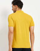 Camla Mustard T- Shirt For Men