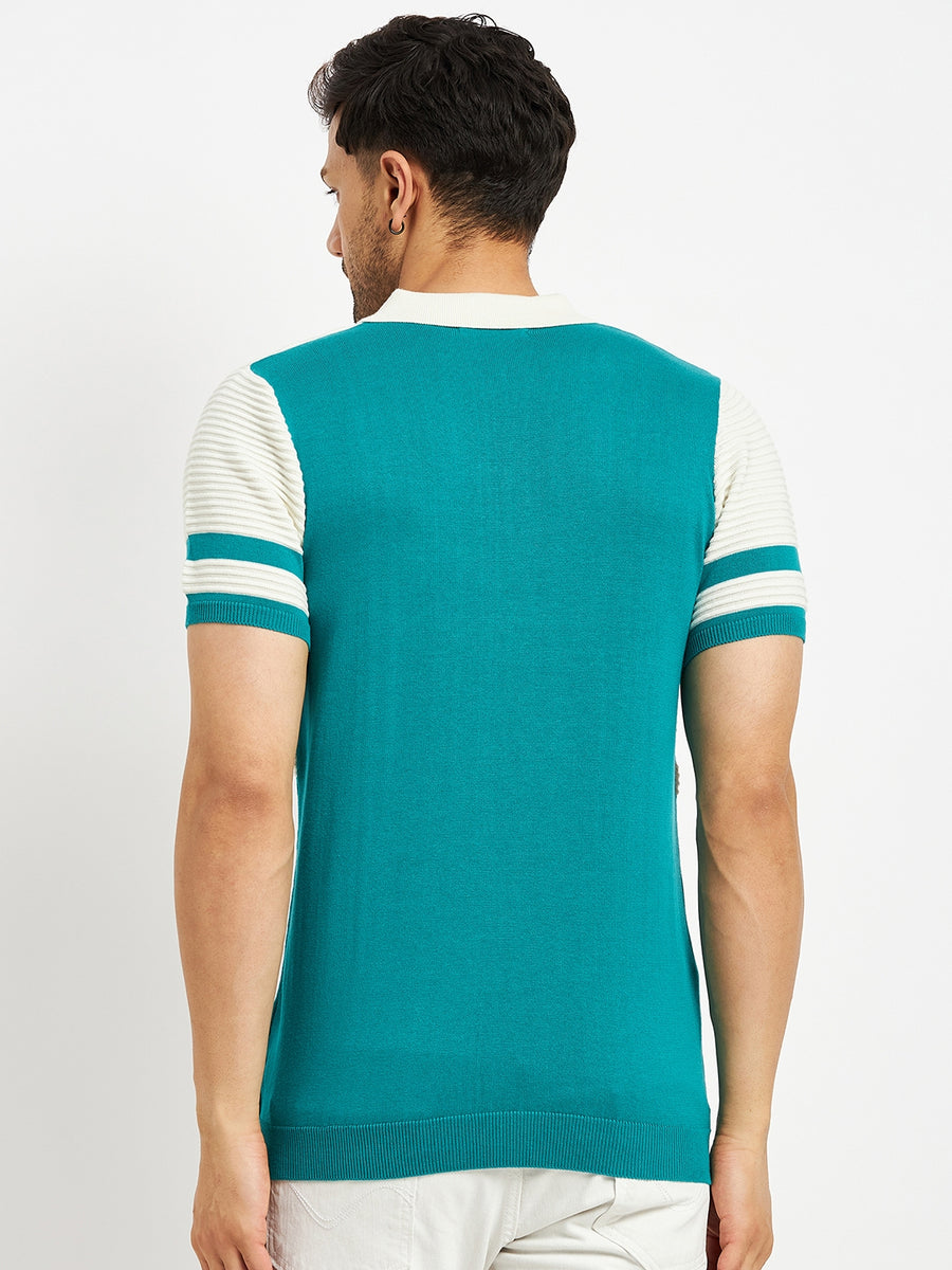 Camla Green T- Shirt For Men