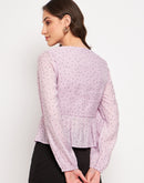 Camla Barcelona Purple Top