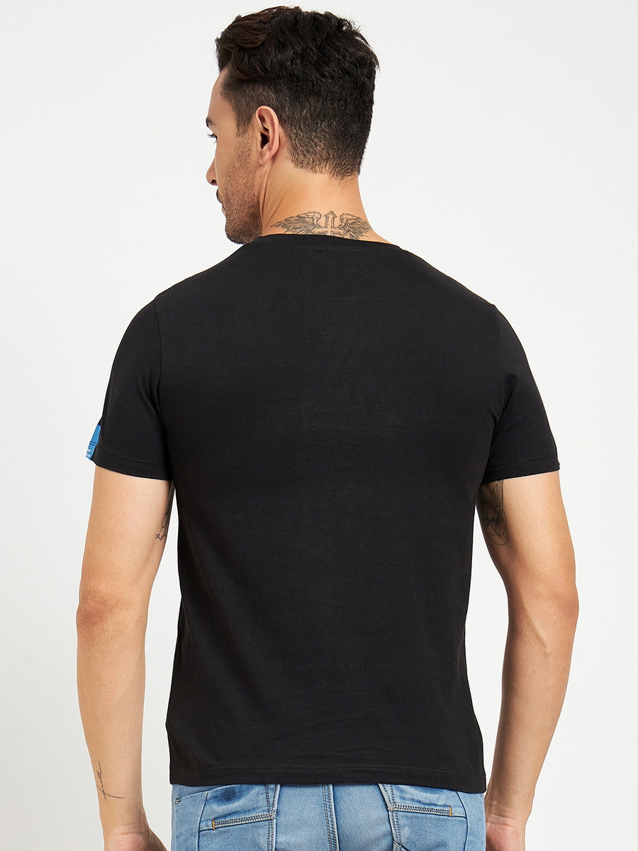 Camla Black T- Shirt For Men