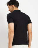 Camla Black T- Shirt For Men