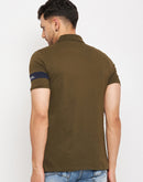 Camla Green T- Shirt For Men