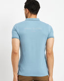 Camla Blue T- Shirt For Men