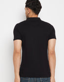 Camla Black T- Shirt For Men