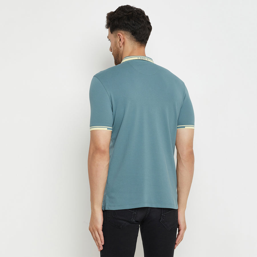Camla Green T -Shirt For Men