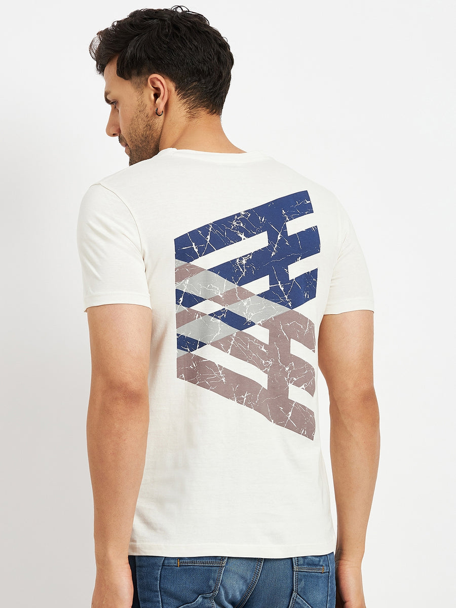 Camla White T- Shirt For Men