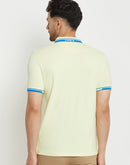 Camla Yellow T -Shirt For Men