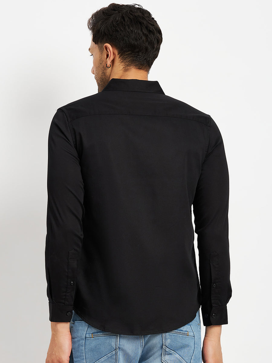Camla Black Shirts For Men