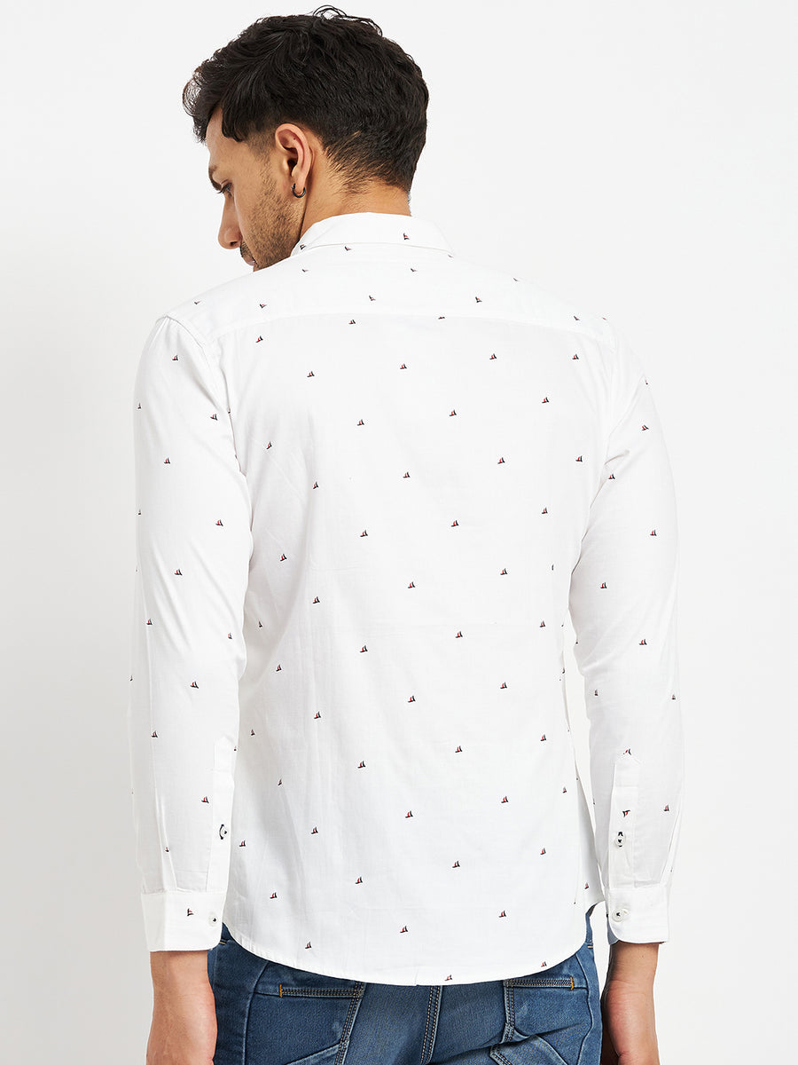 Camla White Shirts For Men