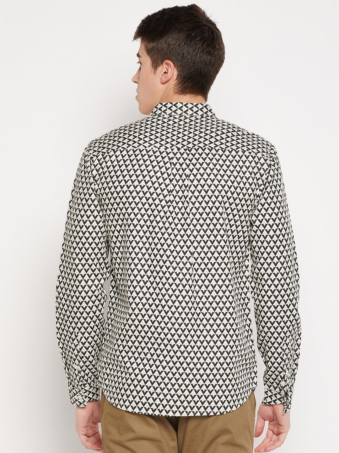 Camla Barcelona Off White Shirt For Men