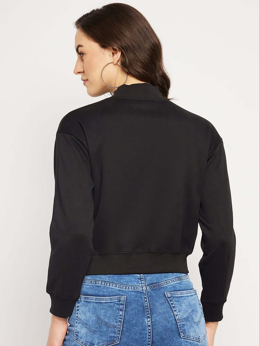 Camla Barcelona Black Sweatshirt For Women