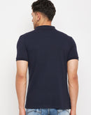 Camla Navy T- Shirt For Men