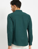 Camla Green Shirts For Men