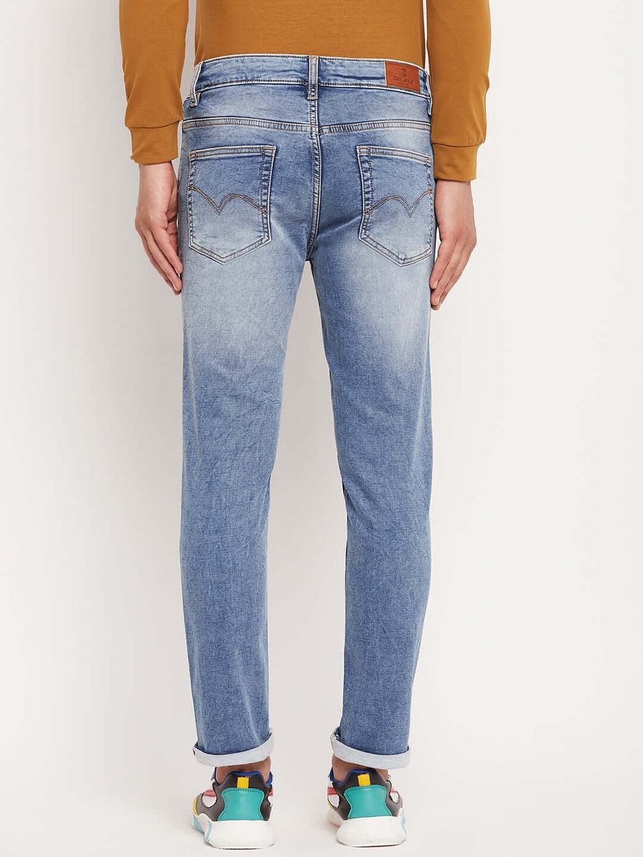 Camla Sky Blue Denim For Men