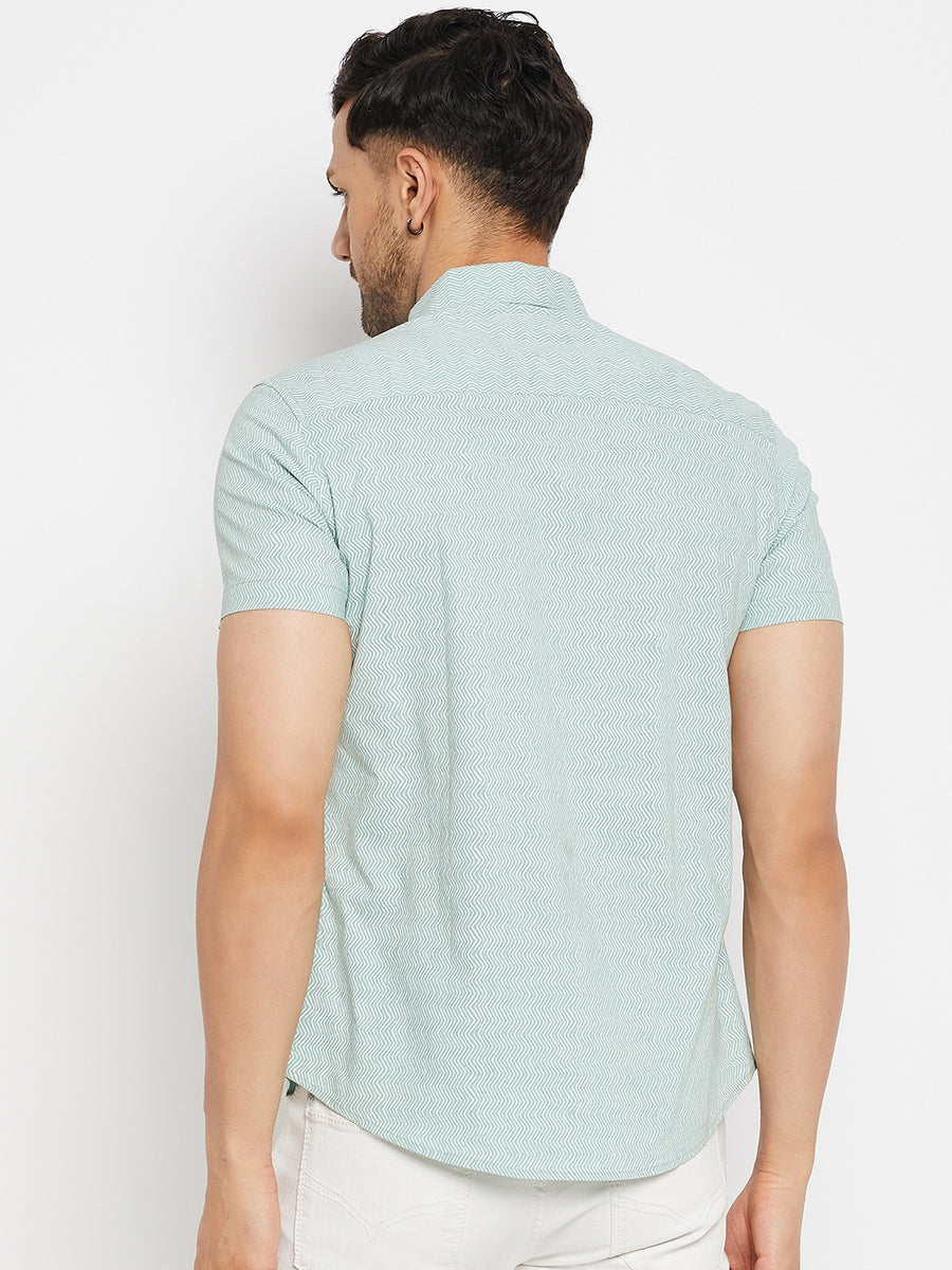 Camla Mintgreen Shirts For Men