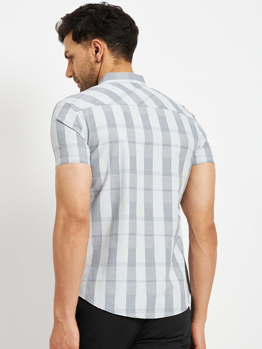 Camla Blue Shirts For Men