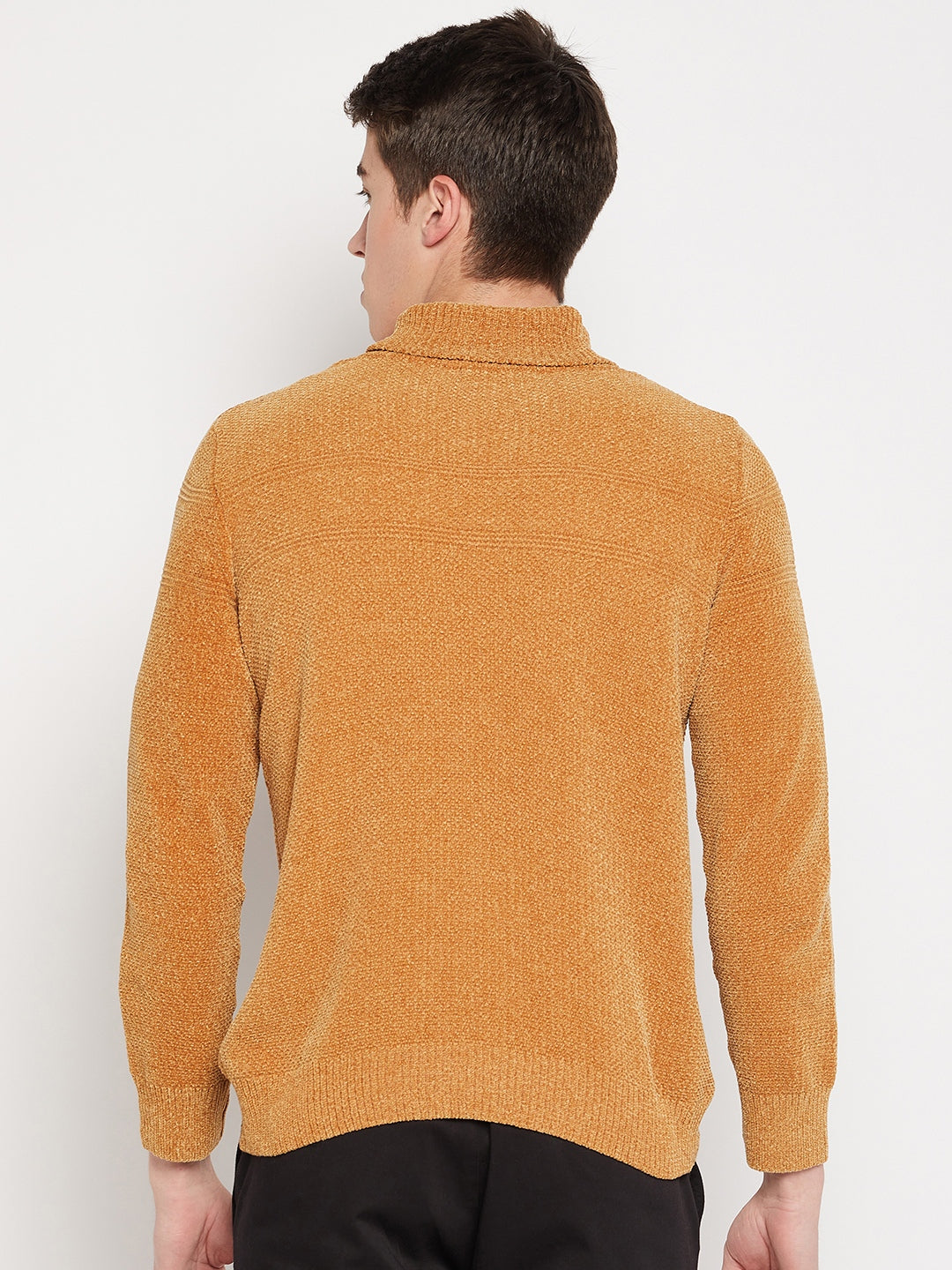 Camla Barcelona Mustard Sweater For Men