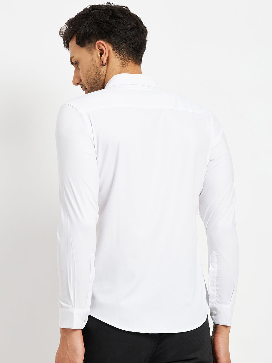 Camla White Shirts For Men
