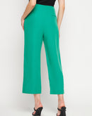 Madame Green Solid Trouser