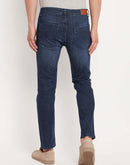 Camla Barcelona Navy Blue Regular Fit Jeans