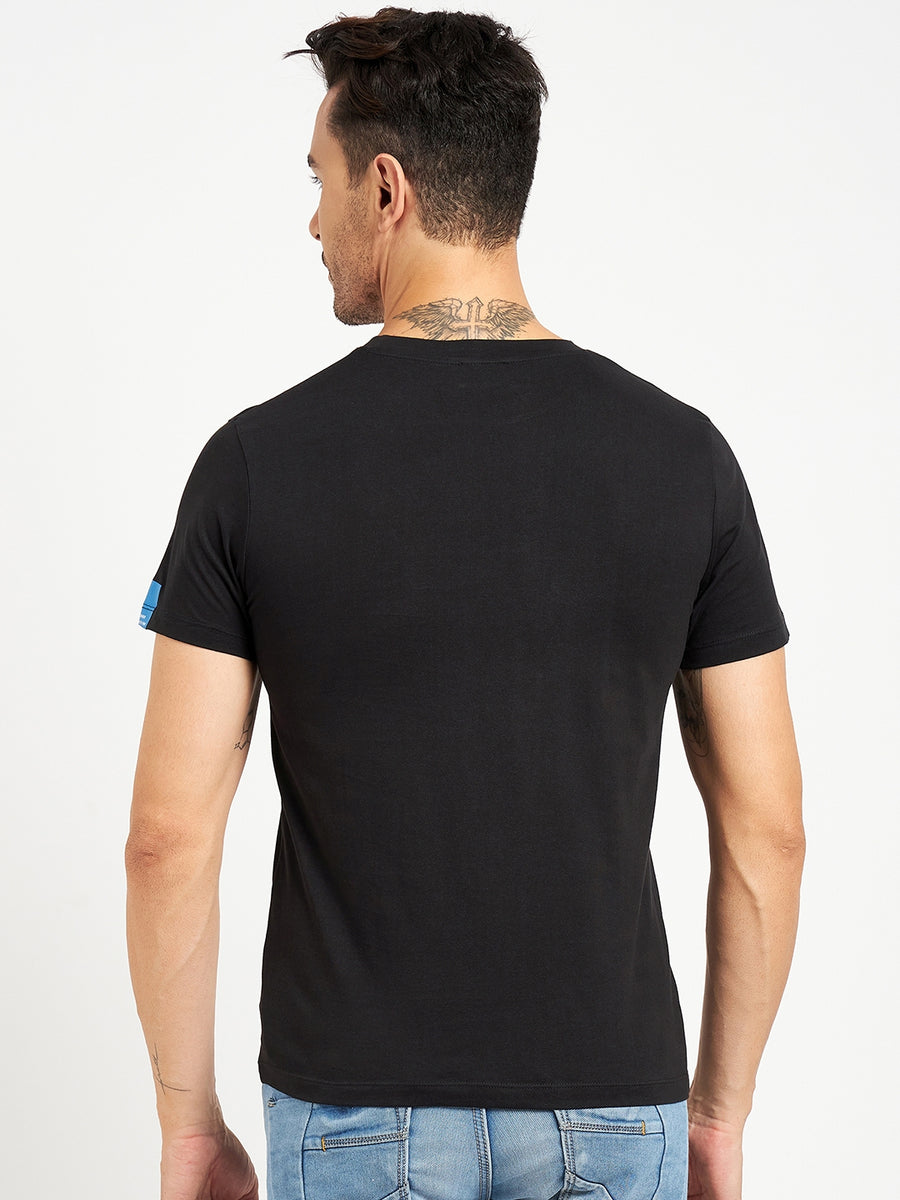 Camla Black T- Shirt For Men