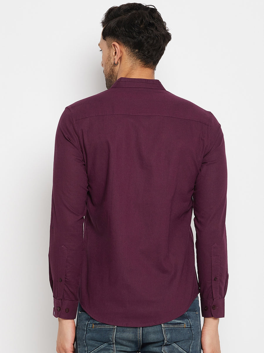 Camla Wine Shirts For Men