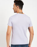 Camla Purple T- Shirt For Men