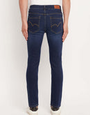 Camla Barcelona Navy Blue Regular Fit Jeans