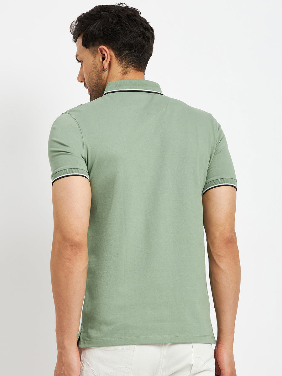 Camla Militarygreen T- Shirt For Men