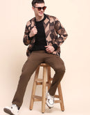 Camla Barcelona Camouflage Varsity Jacket