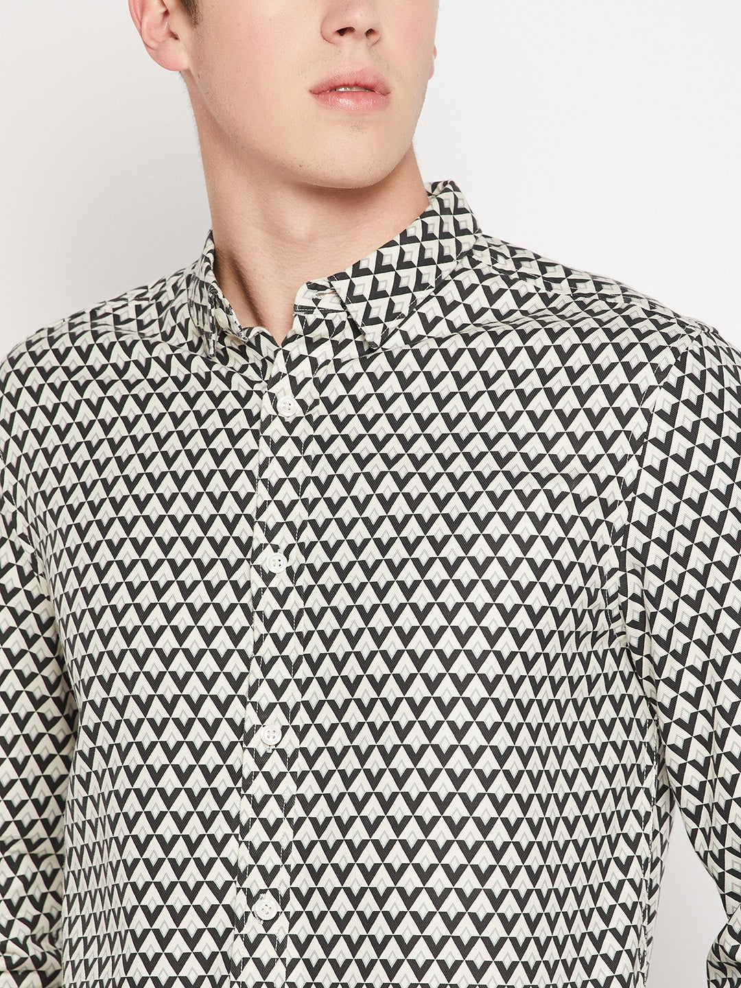 Camla Barcelona Off White Shirt For Men