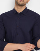 Camla Navy Shirts For Men