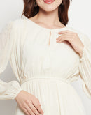 Camla Offwhite Dress For Women