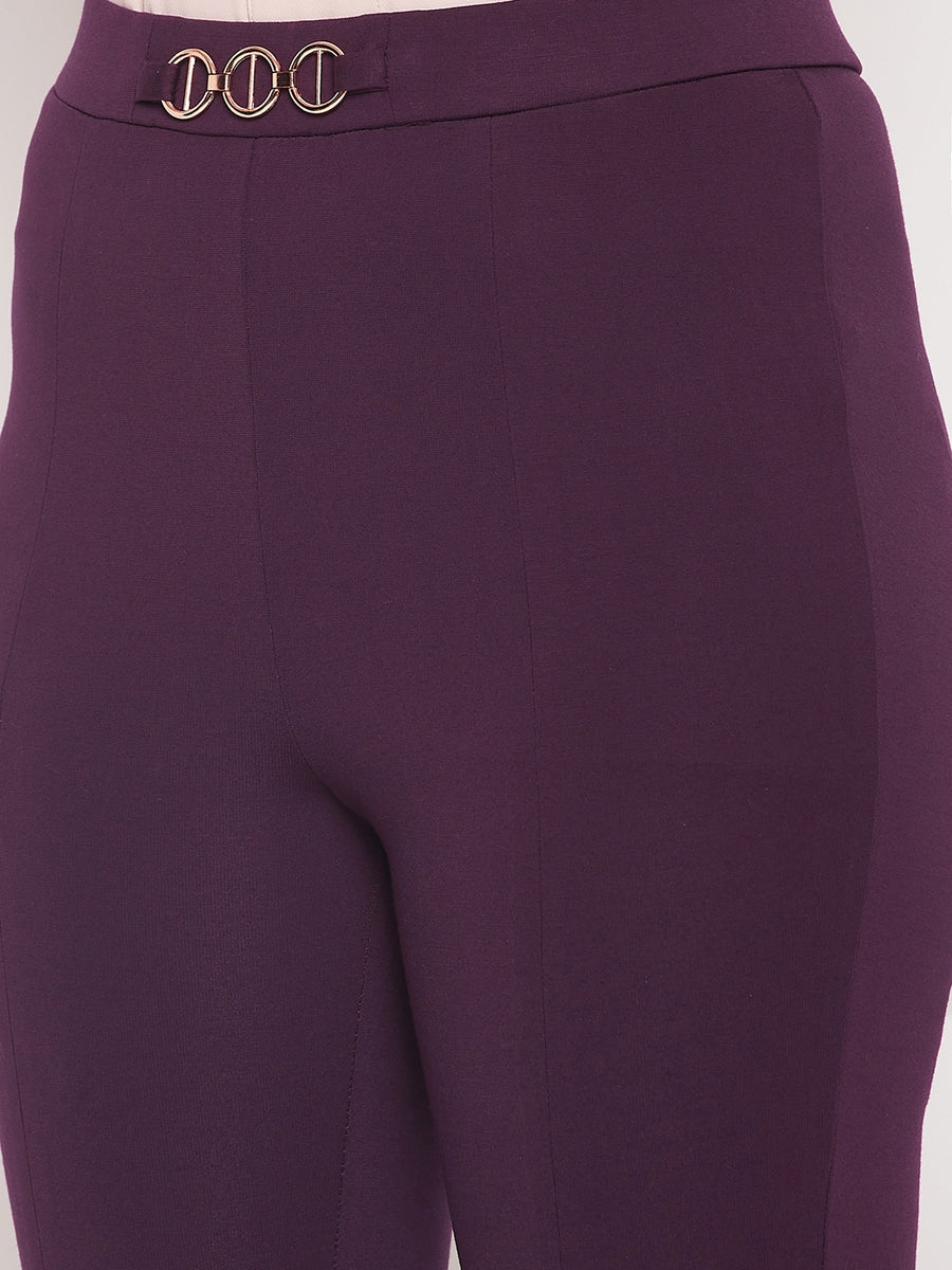 Camla Purple Jegging For Women