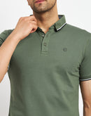 Camla Green T- Shirt For Men