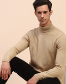 Camla Barcelona Cable Knit Turtleneck Sweater
