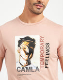 Camla Dustypink T- Shirt For Men