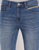 Camla Barcelona Washed Dark Blue Regular Fit Jeans