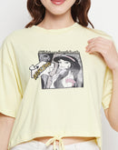 Camla Yellow Top For Women