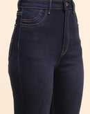 Camla Barcelona High Rise Dark Blue Flared Jeans