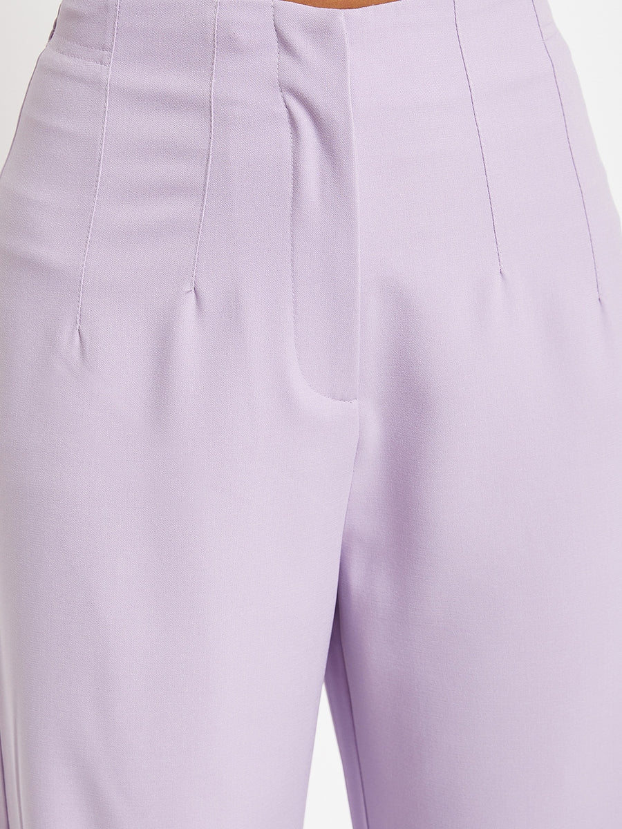 Camla Purple Trouser For Women