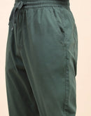 Camla Barcelona Drawstring Waist Bottle Green Jogger