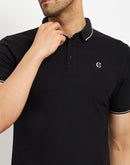 Camla Black T- Shirt For Men