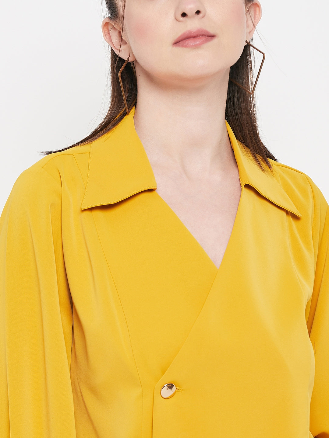 Camla Barcelona Yellow Shirt For Women