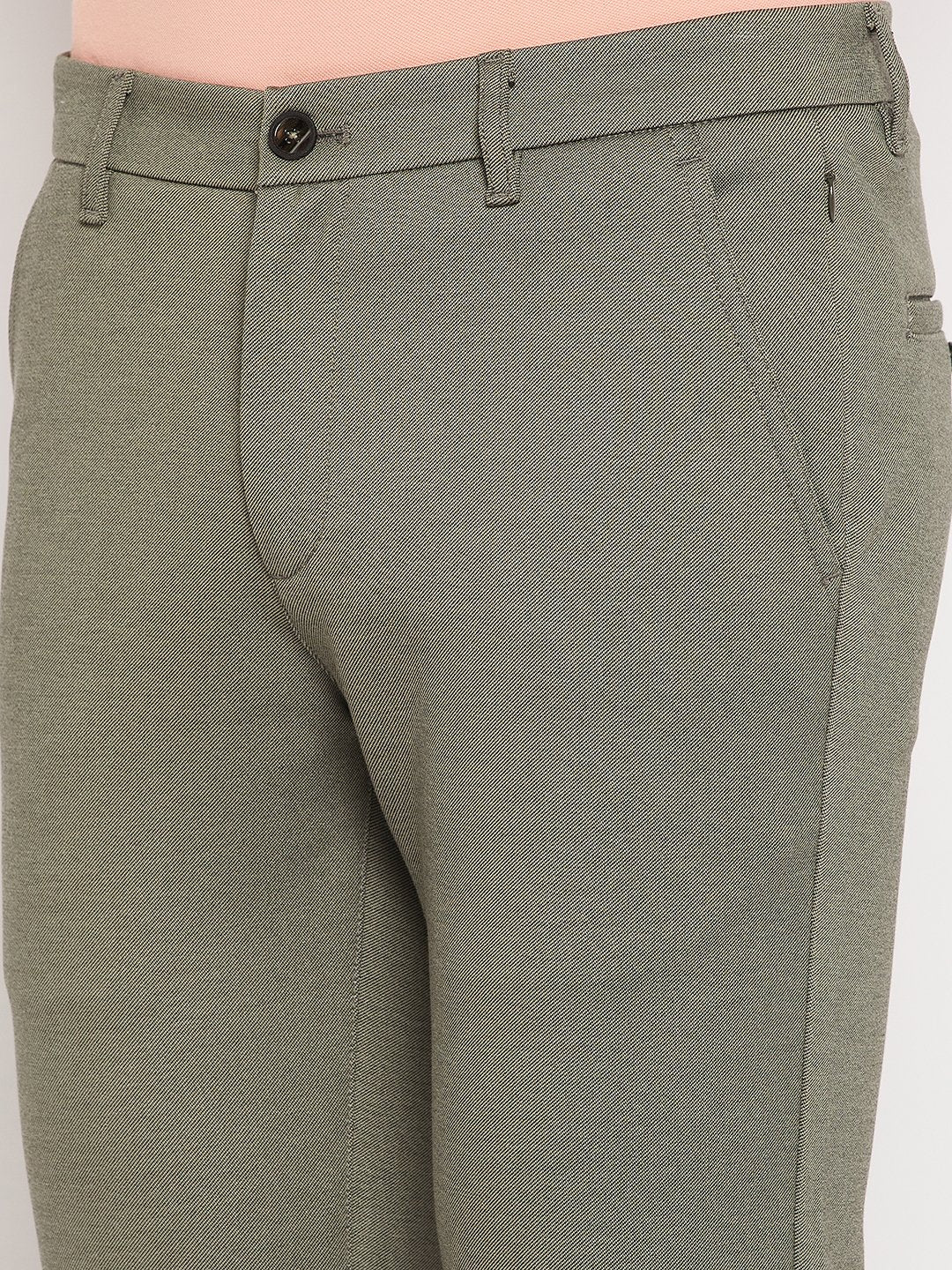 Camla Barcelona Olive Trouser For Men