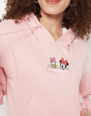 Madame Disney Printed Pink Sweat-Shirt