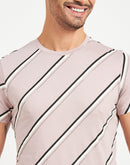 Camla Pink T- Shirt For Men