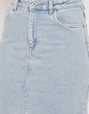 Camla Barcelona Blue Skirt For Women
