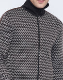 Camla Barcelona Geometric Print Black And White Tracksuit