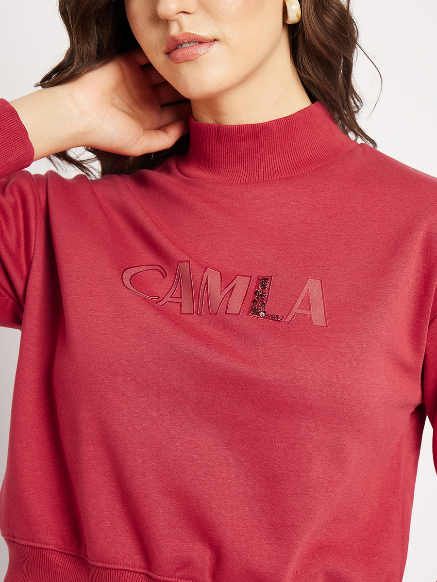 Camla Barcelona D Rust Sweatshirt For Women